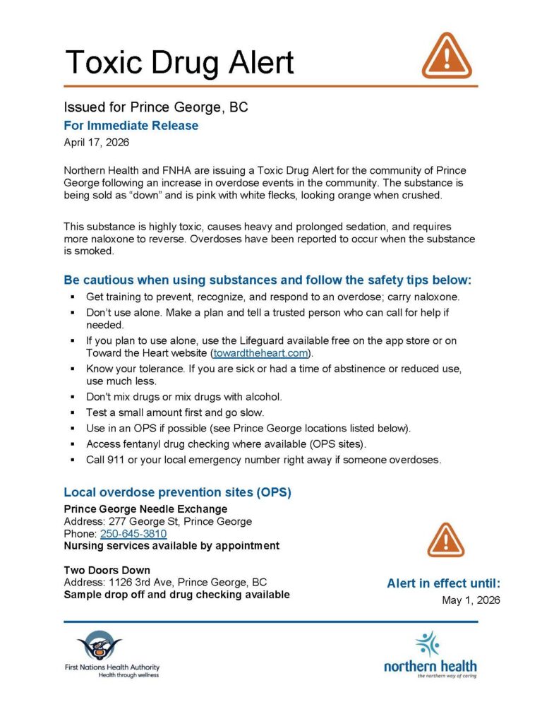 Toxic Drug Alert - Gitxaala Nation